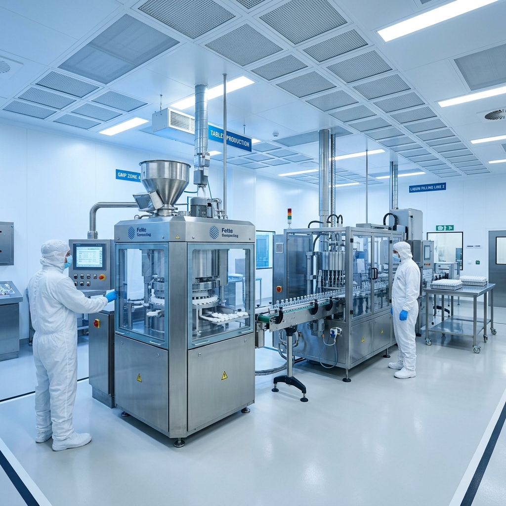 Pharmaceutical Cleanroom & Process Machinery
